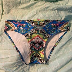 Patterned Bikini Bottoms